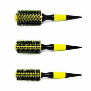 Kit Escova 18k  Cerdas Naturais e Nylon Antiestático