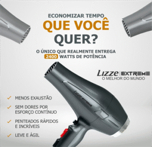 Lizze Secador de Cabelo Extreme  2400W - 127/220v - Imagem 2