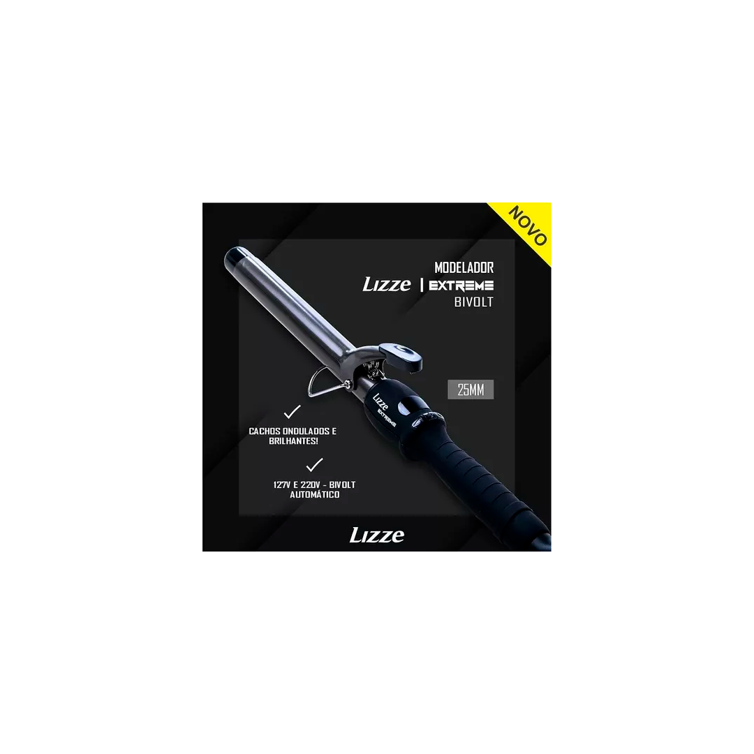 Lizze Modelador de Cachos Profissional Extreme Bivolt - Imagem 2