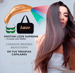 Lizze Laser Capilar Photon Supreme Tratamento Profissional - Imagem 2