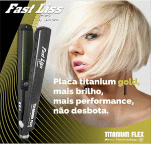 Terra Fertil Prancha Fast Liss Grafite Gold - Imagem 3