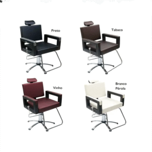 Cadeira Square Branco Reclinável - Imagem 2